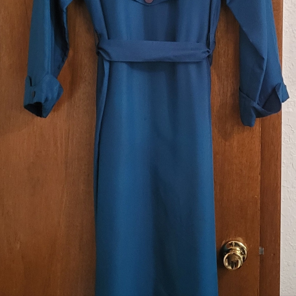 Stunning silk trench coat